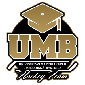 umb hockey team logo gold