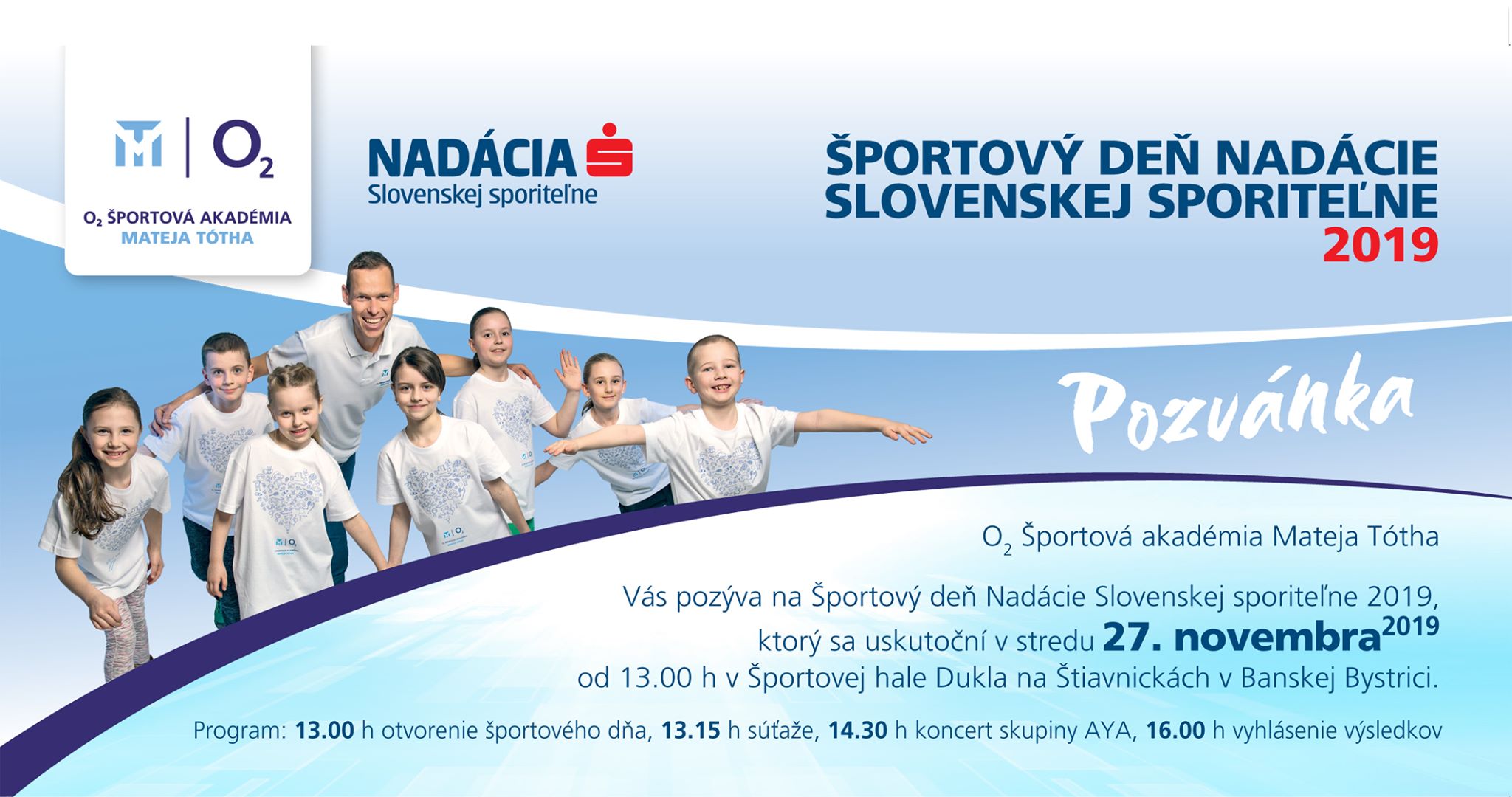 Športový deň Nadácie Slovenskej sporiteľne 2019