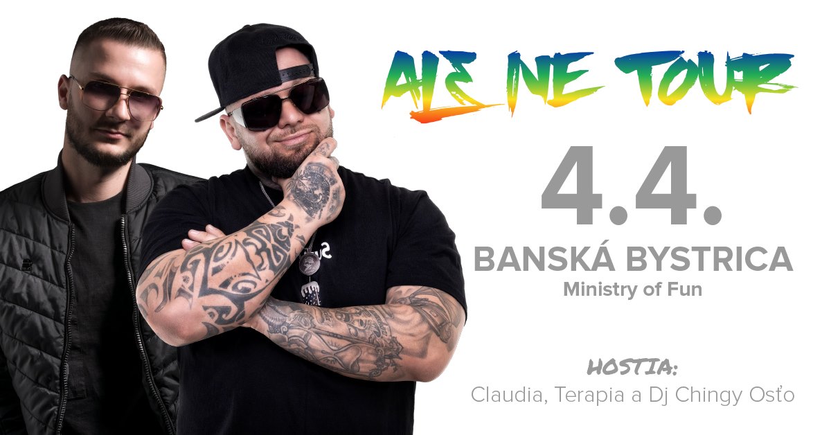 Kali a Peter Pann - ALE NE TOUR 2020 | Banská Bystrica