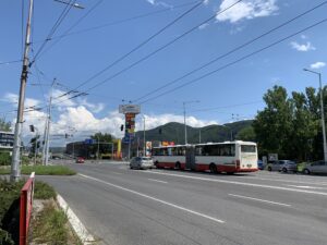 Križovatka Nám. slobody Banská Bystrica