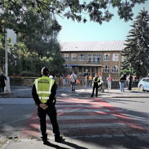 Mestská polícia dohliadala na bezpečný návrat žiakov do škôl