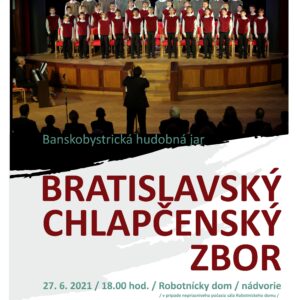 BBHJ 2021 Bratislavský chlapčenský spevácky zbor