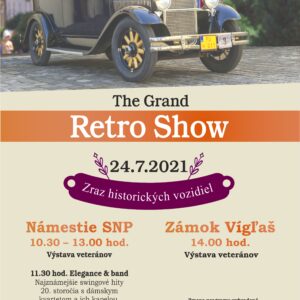 PLAGÁT Grand retro show 2021