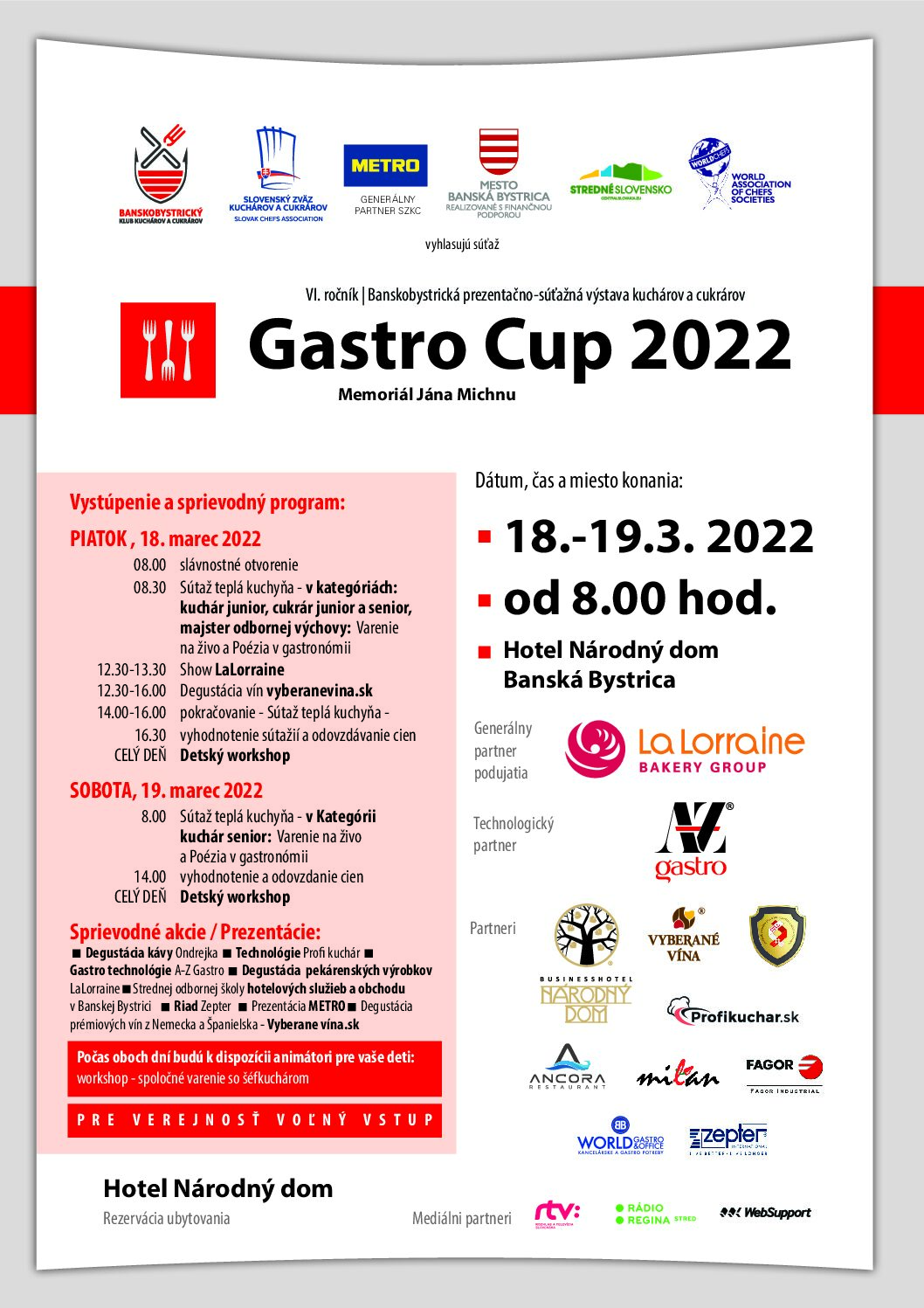 gastro cup_2022-plagát