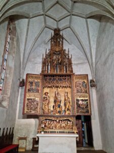kaplnka sv. Barbory - krídlový got.oltár
