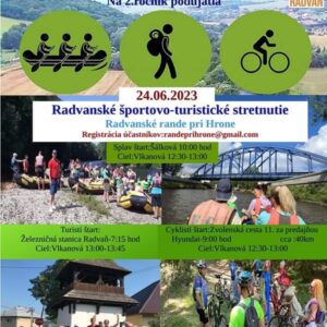 24.6. -radvanske sportovo-turisticke stretnutie