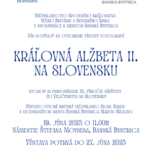 Queen Exhibition Invite Banska Bystrica