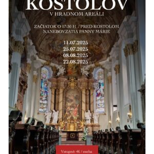 Letné prehliadky kostolov 2025
