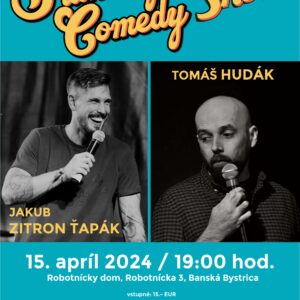 Stand up comedy show 15.4.2024.