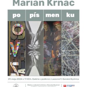 pozvánka_ Marian Krnac