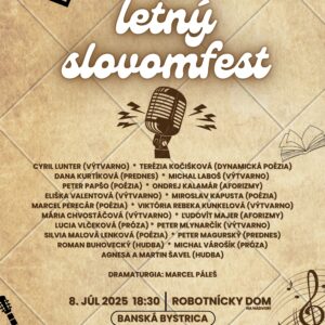 slovomfest 8.7.2025