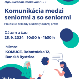 Komunikácia medzi seniormi a komunikácia so seniormi.(1)