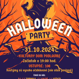 Halloween party_2024_plagát