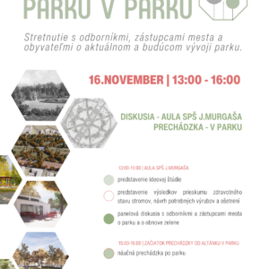 Poster - O budúcnosti parku v parku (3)