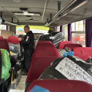 Autobus pomoci pre mesto Sumy