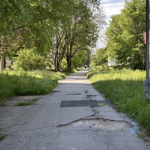 Rekonštrukcia chodníka na Radvanskej ulici