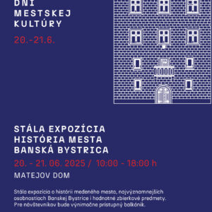 A3_plagat_SSM-Matejov dom-Stala expozicia