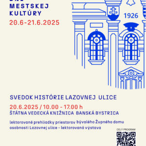 Dni mestskej kultúry švk 2025