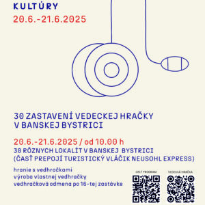 Dni mestskej kultúry vedecká hračka 2025