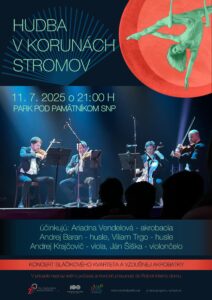 HUdba v korunáh stromov 2025 m