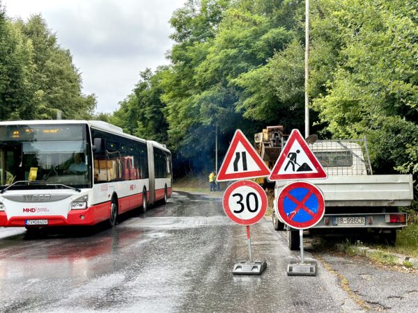 Rekonštrukcia cesty na Pieninskej ulici