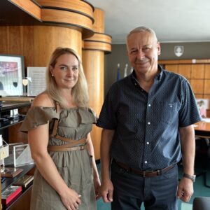 Koordinátorka práce s mládežou Michaela Dvorská