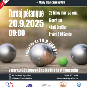 Pétanque Hronsek25 Poster IG