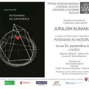 pozvanka JURAJ KUNIAK