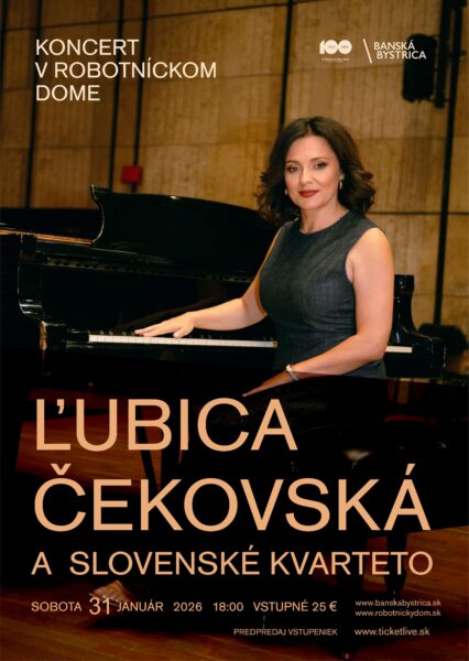 A3 Ľubica Čekovská Slovenské kvarteto 31.1.2026