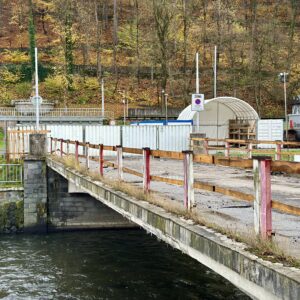 Most pri malej železničnej stanici