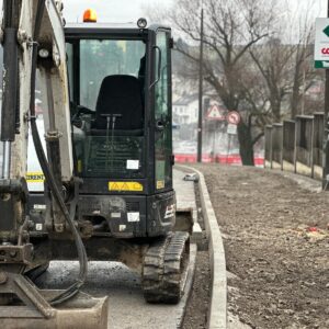 Práce na Ďumbierskej ulici