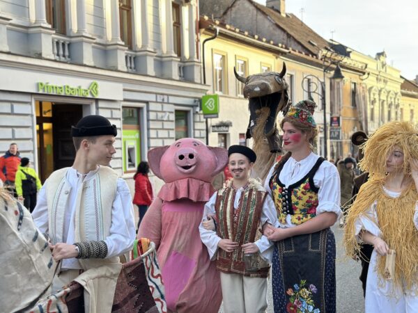 Fašiangy v meste