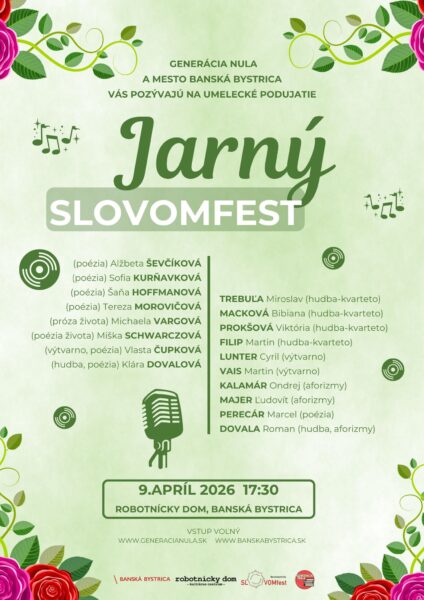 9 - jarný slovomfest