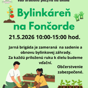 Bylinkáreň na Fončorde 21.5.26