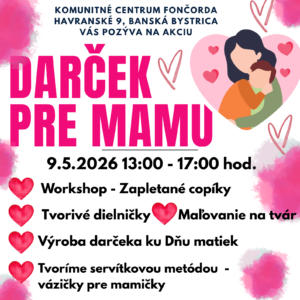 Darček pre mamu 9.5.26