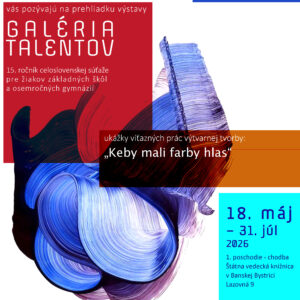 pozvanka_ vystava Galeria talentov