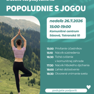 Popoludnie s jogou