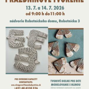 13 - prázdninové tvorenie