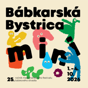 Bábkarská Bystrica 2026 ideový plagátik 2