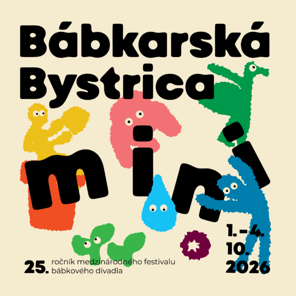 Bábkarská Bystrica 2026 ideový plagátik 2